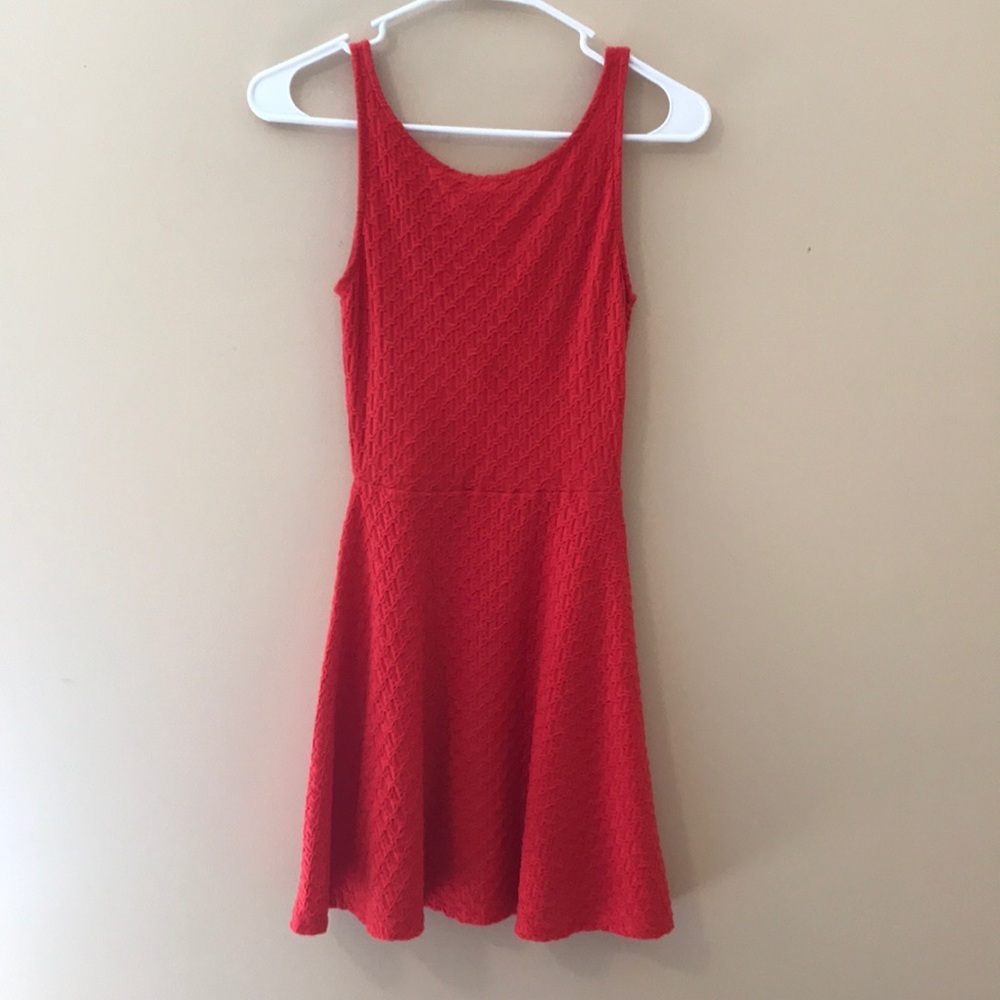 Red dress